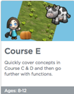 Code.org course E